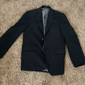 Black suit jacket